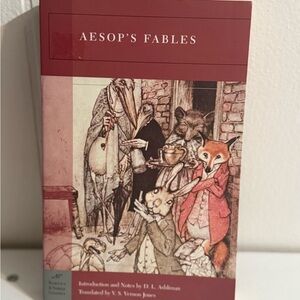 Barnes & Noble Aesop's Fables with Illustrated Cover
